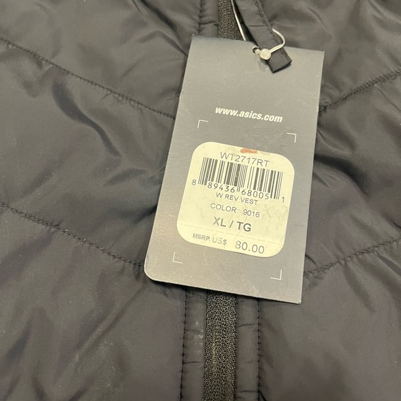 NWT ASICS Women’s Reversible Vest Size XL - Picture 6 of 7